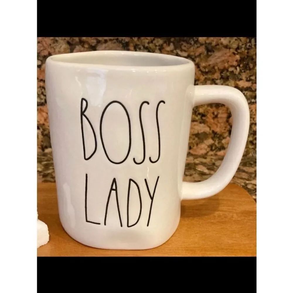 Rae Dunn oversized Boss Lady coffee mug